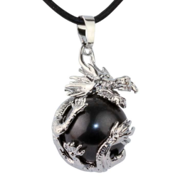 Pendentif hématite – dragon...