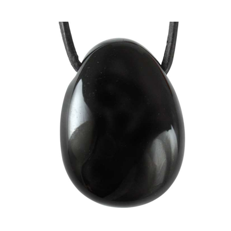 Pendentif onyx noir