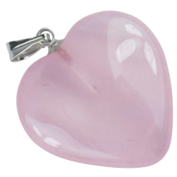 Pendentif quartz rose –...