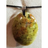 Pendentif opale verte