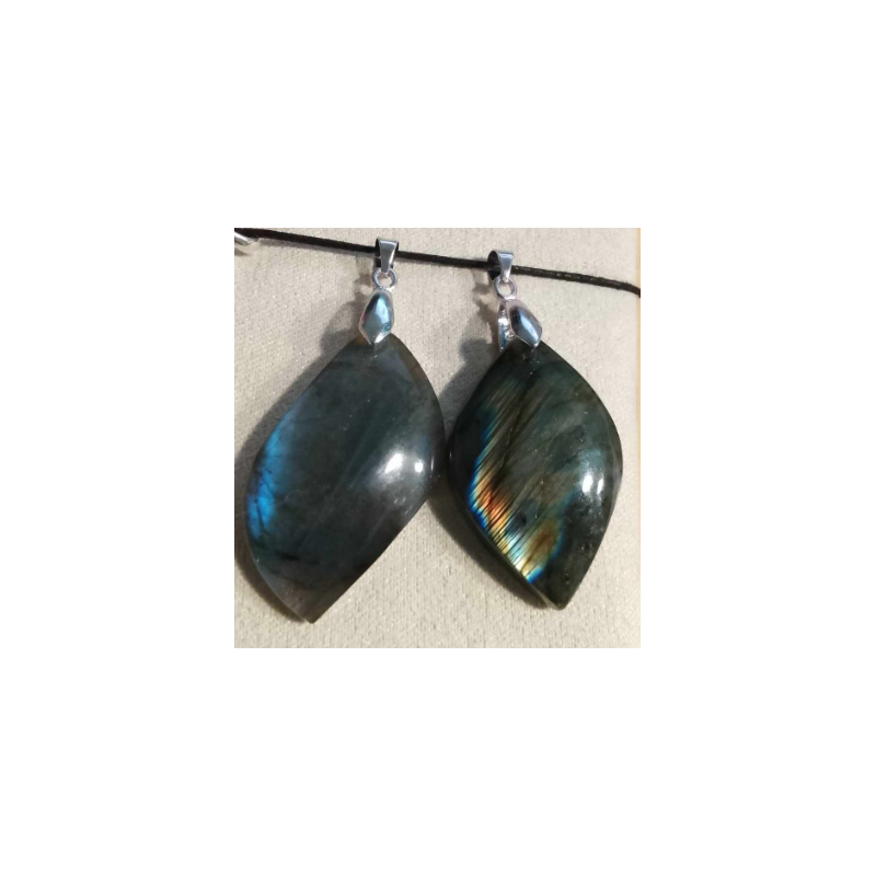 Pendentif labradorite