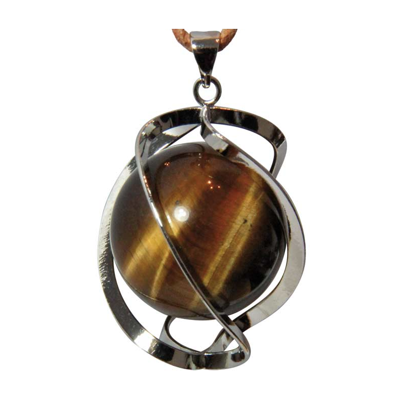 Pendentif oeil de tigre