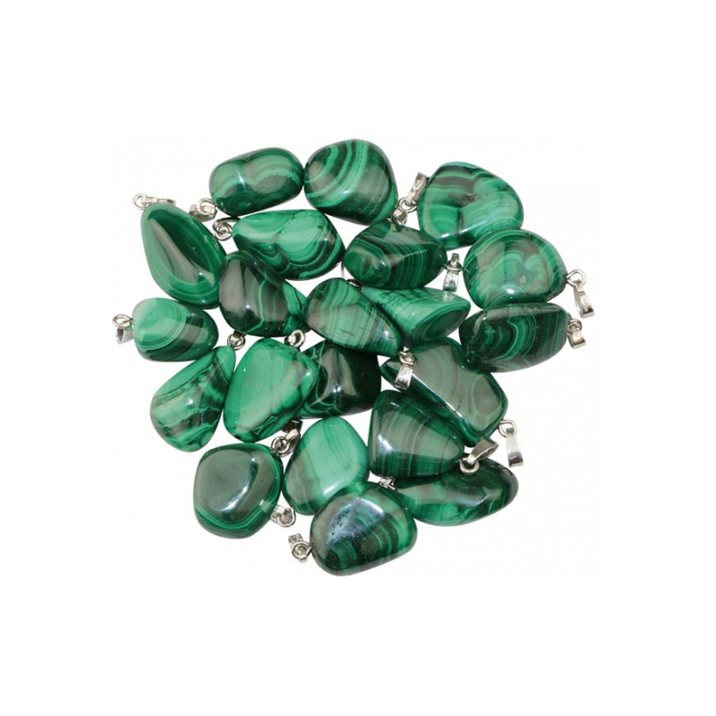 Pendentif malachite