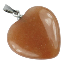 Pendentif aventurine rouge...